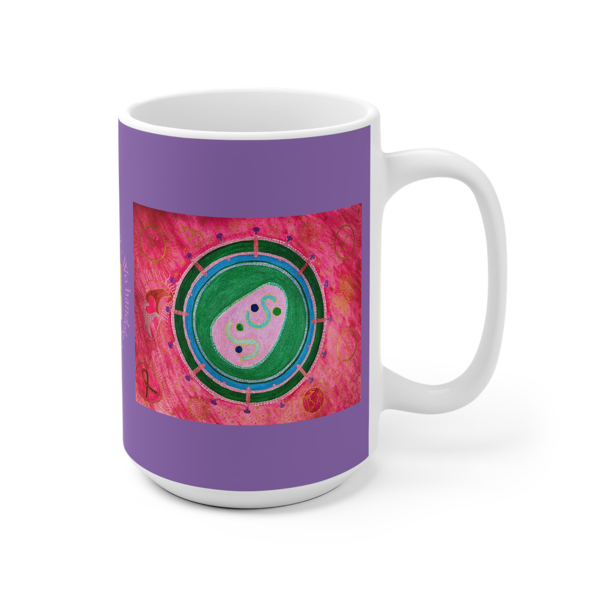HI - Virus - 1 - 1 - Links- und Rechtshänder Keramik Tasse