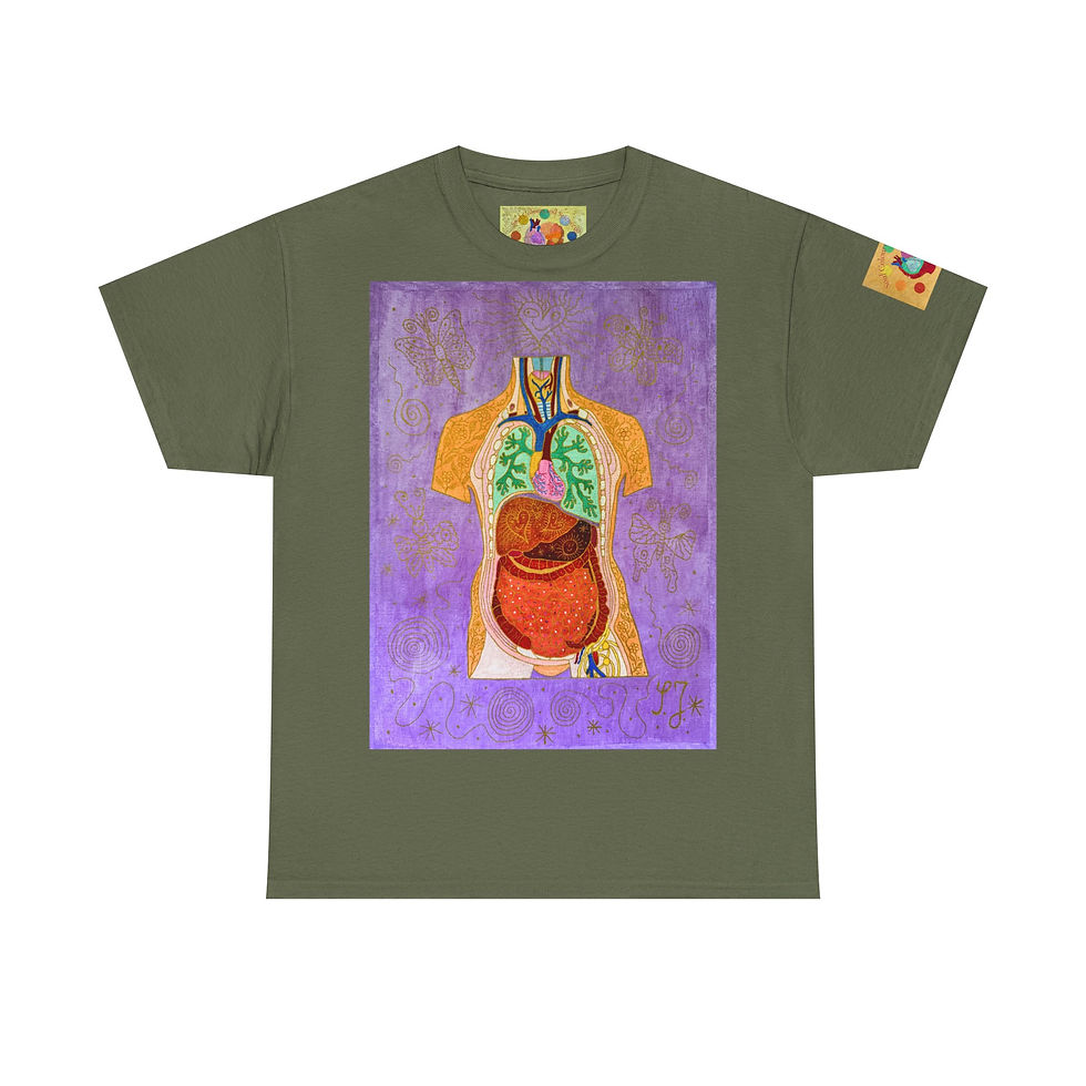 Miniaturbild: Torso - mit Logo auf Ärmel - Unisex 100 % Cotton - Druck riecht anfangs