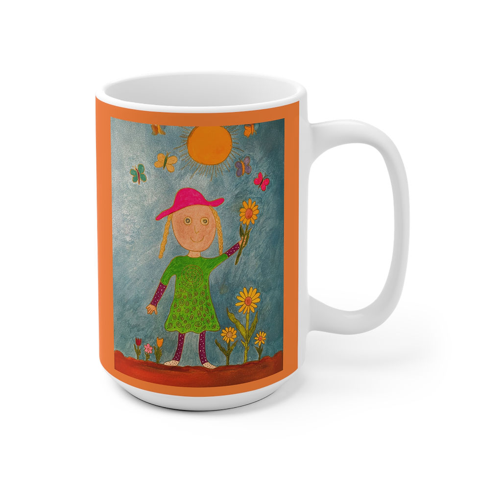 Miniaturbild: Gudrun und Marie - 3 - Links- und Rechtshänder Keramik Tasse 
