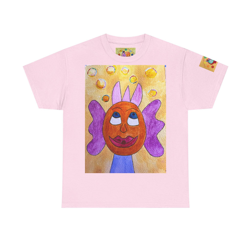 Miniaturbild: Drachenmädchen - mit Ärmellogo - Unisex 100 % Cotton - Druck riecht anfangs