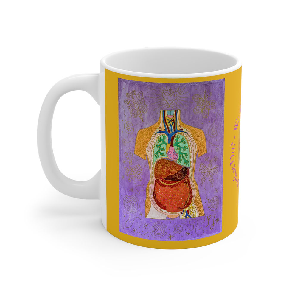 Miniaturbild: Torso - 1 - Links- und Rechtshänder Keramik Tasse 