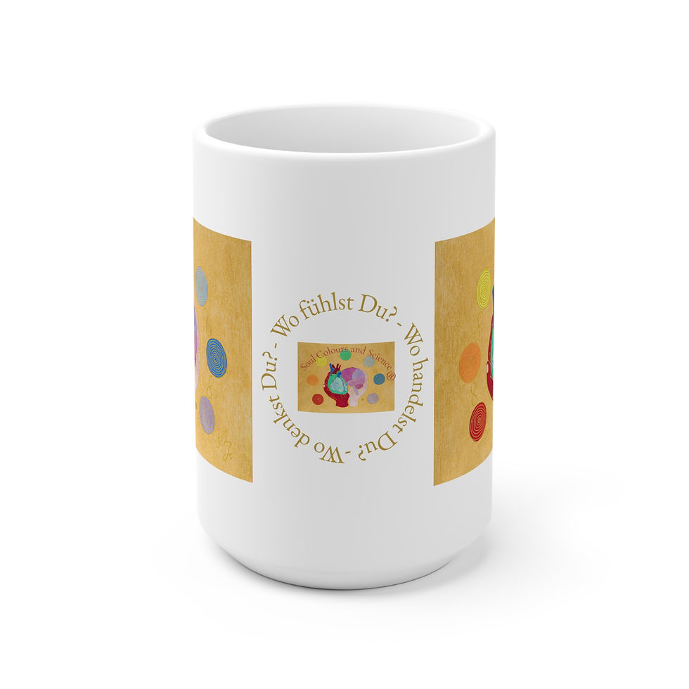 Miniaturbild: Logo gold - Herz, Gehirn, Hände - 1 - Links- und Rechtshänder Keramik Tasse