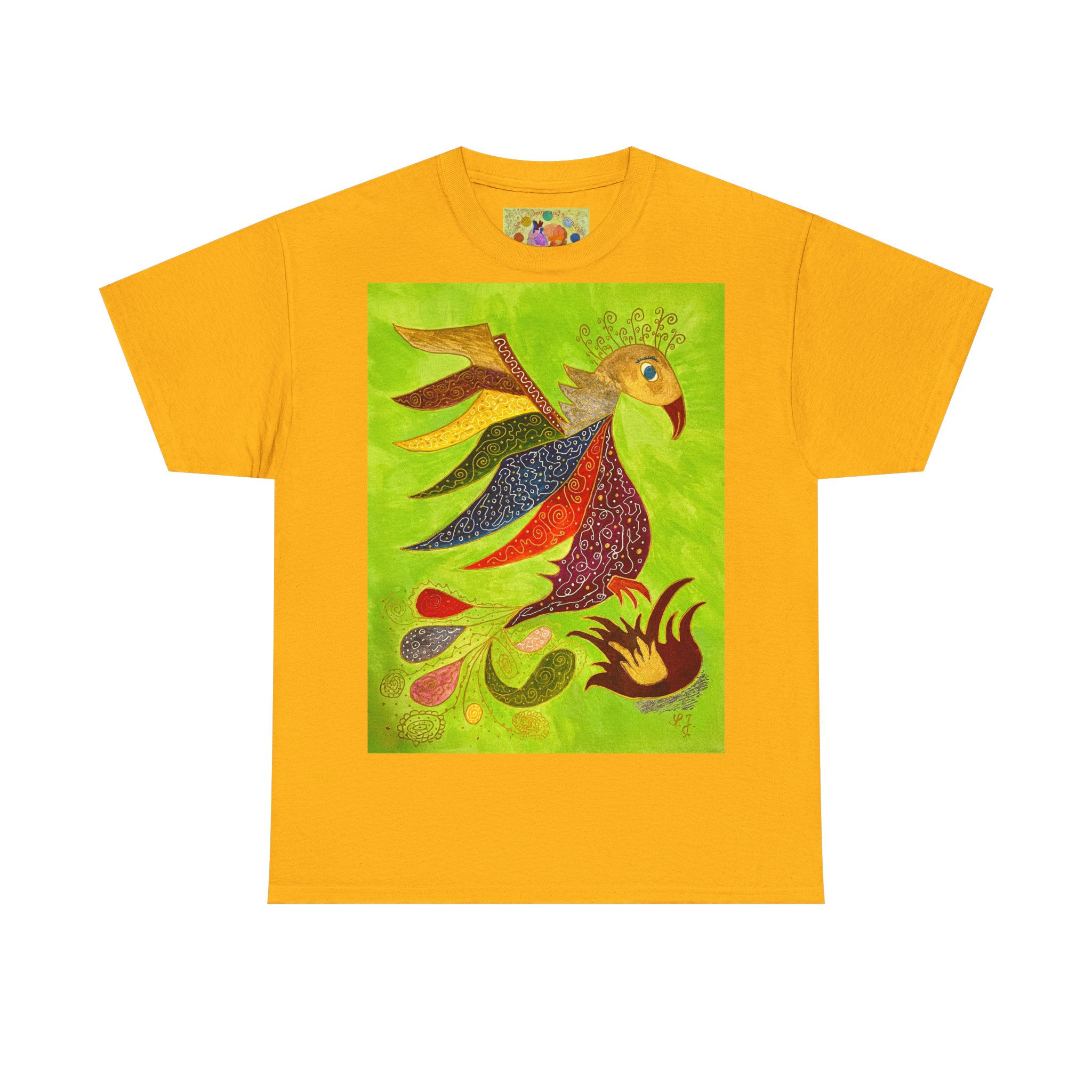Phoenix - kein Ärmellogo - Unisex 100 % Cotton - Druck riecht anfangs