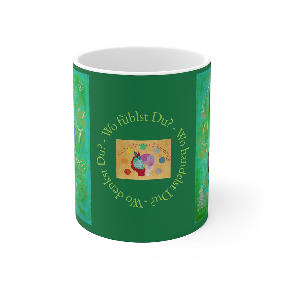 Miniaturbild: Schwangerschaft mit Darm - 1 - Links- und Rechtshänder Keramik Tasse