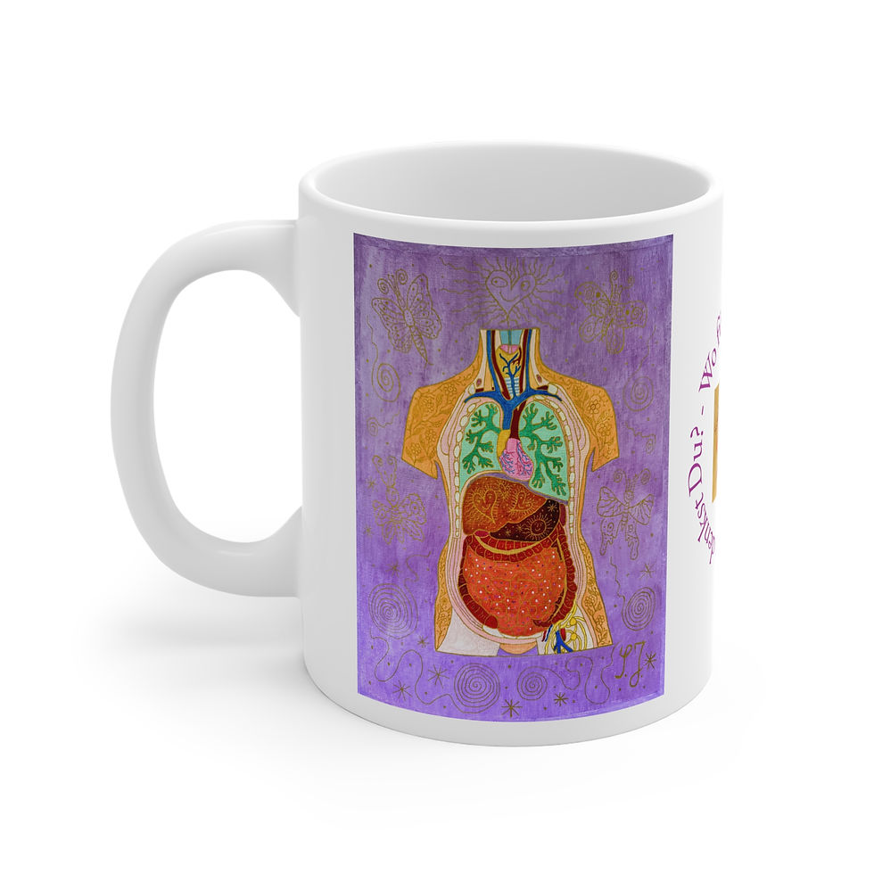 Miniaturbild: Torso - 1 - Links- und Rechtshänder Keramik Tasse