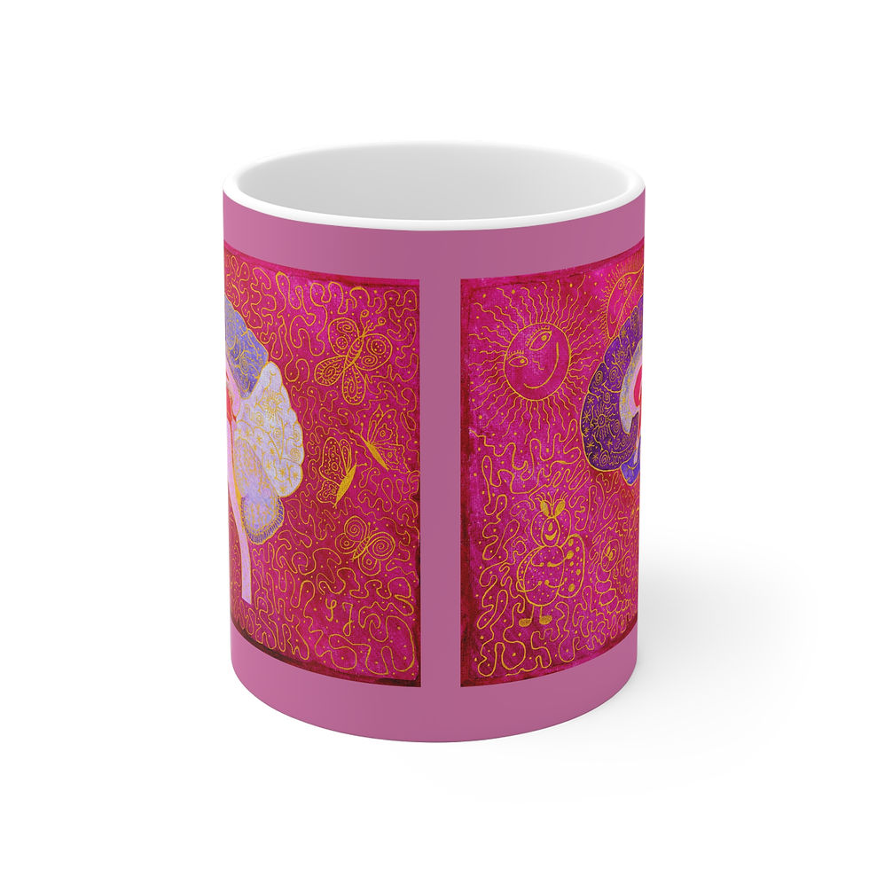 Miniaturbild: Gehirn I - 3 - 1 - Links- und Rechtshänder Keramik Tasse 