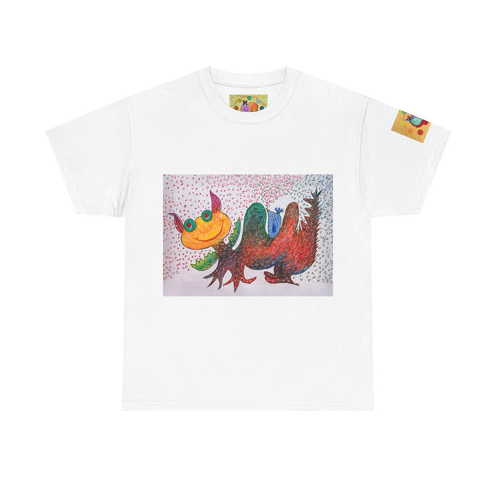 Miniaturbild: Urwesen - Mit Logo auf Ärmel- Unisex 100% Cotton -Druck riecht anfangs