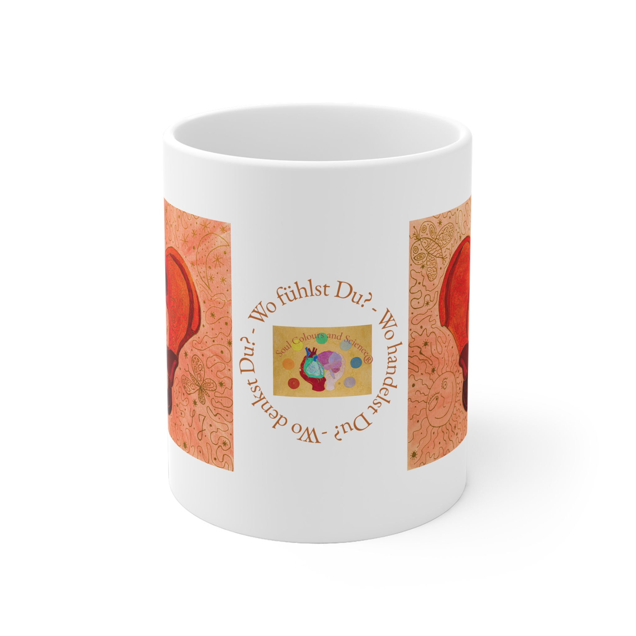 Becken 1 - Links- und Rechtshänder Keramik Tasse 