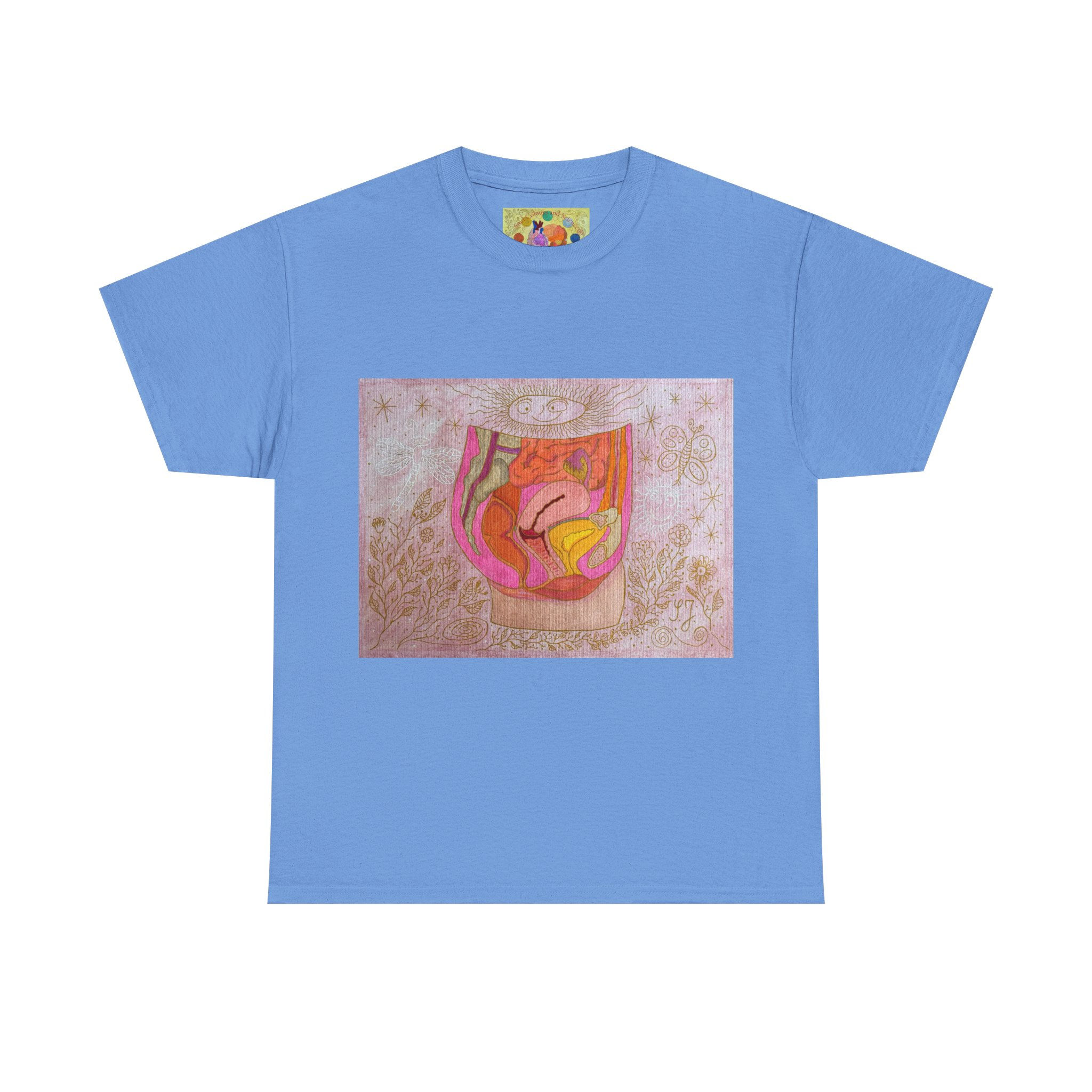 Unterleib w. 2 - Ohne Logo auf Ärmel - Unisex 100% Cotton- Druck riecht anfangs
