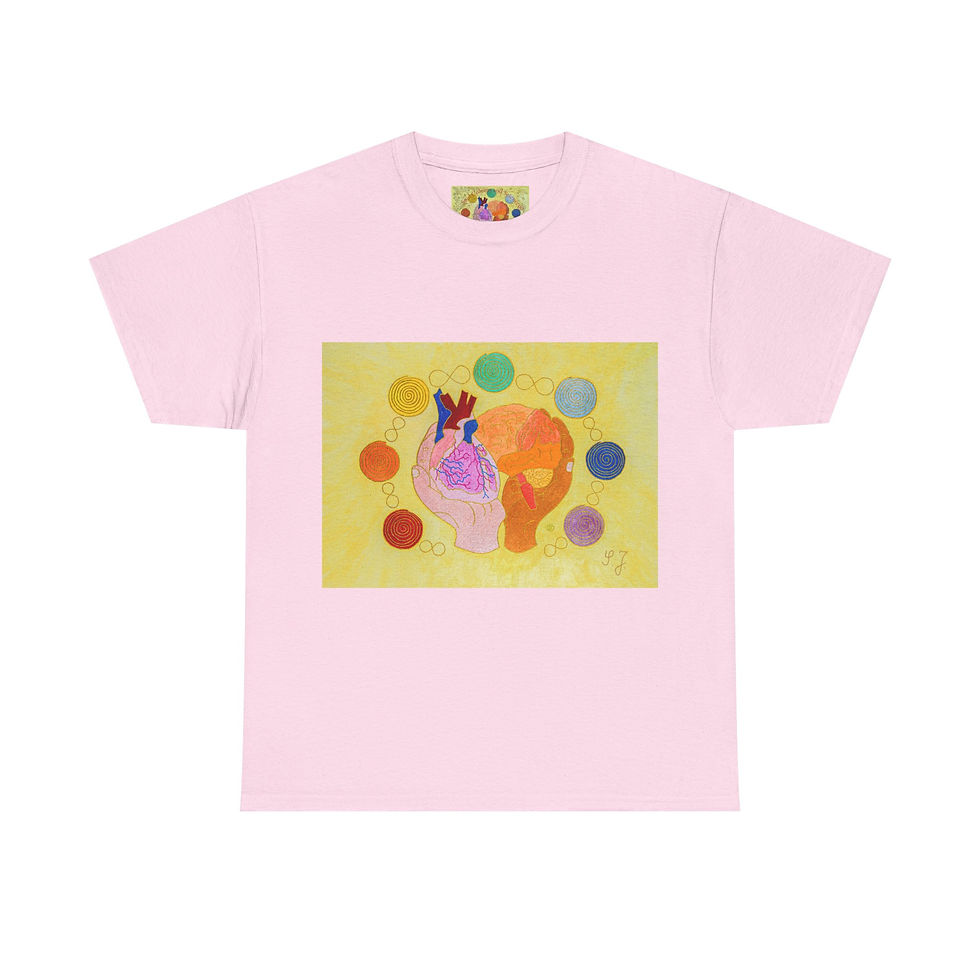 Miniaturbild: Logo gelb - ohne Ärmellogo - Unisex 100 % Cotton - Druck riecht anfangs