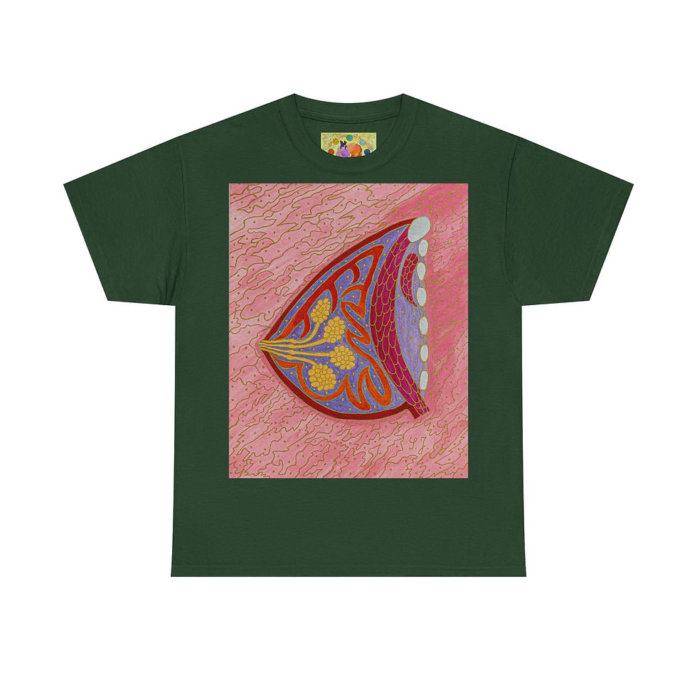 Miniaturbild: Brust lila - Ohne Logo auf Ärmel - Unisex 100 % Cotton - Druck riecht anfangs