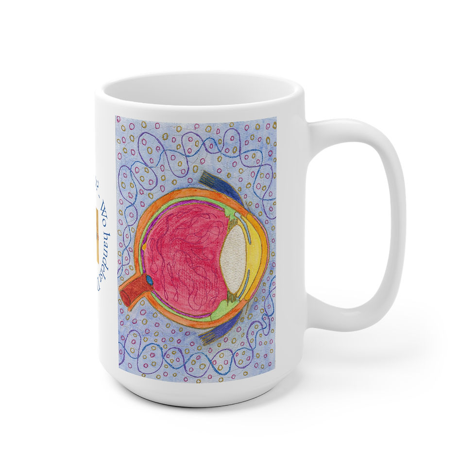 Miniaturbild: Auge - 1 - Links- und Rechtshänder Keramik Tasse