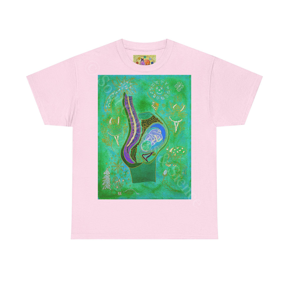 Miniaturbild: Schwangerschaft 2- Ohne Logo auf Ärmel - Unisex 100% Cotton-Druck riecht anfangs