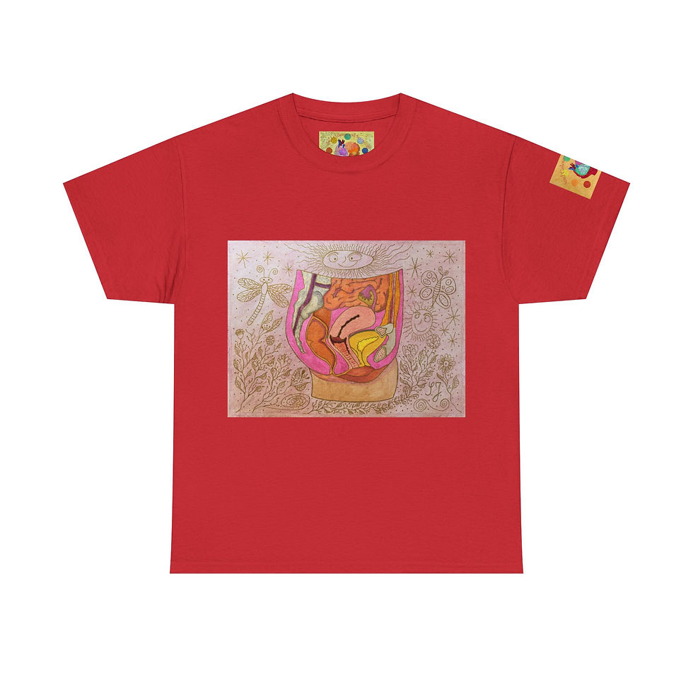 Miniaturbild: Unterleib w. 3 - mit Logo auf Ärmel - Unisex 100 % Cotton - Druck riecht anfangs