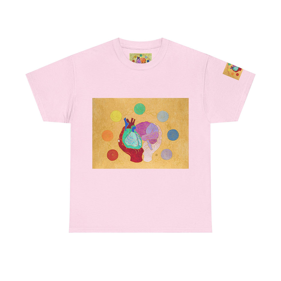 Miniaturbild: Logo gold - Mit Ärmellogo - Unisex 100 % Cotton - Druck riecht anfangs etwas
