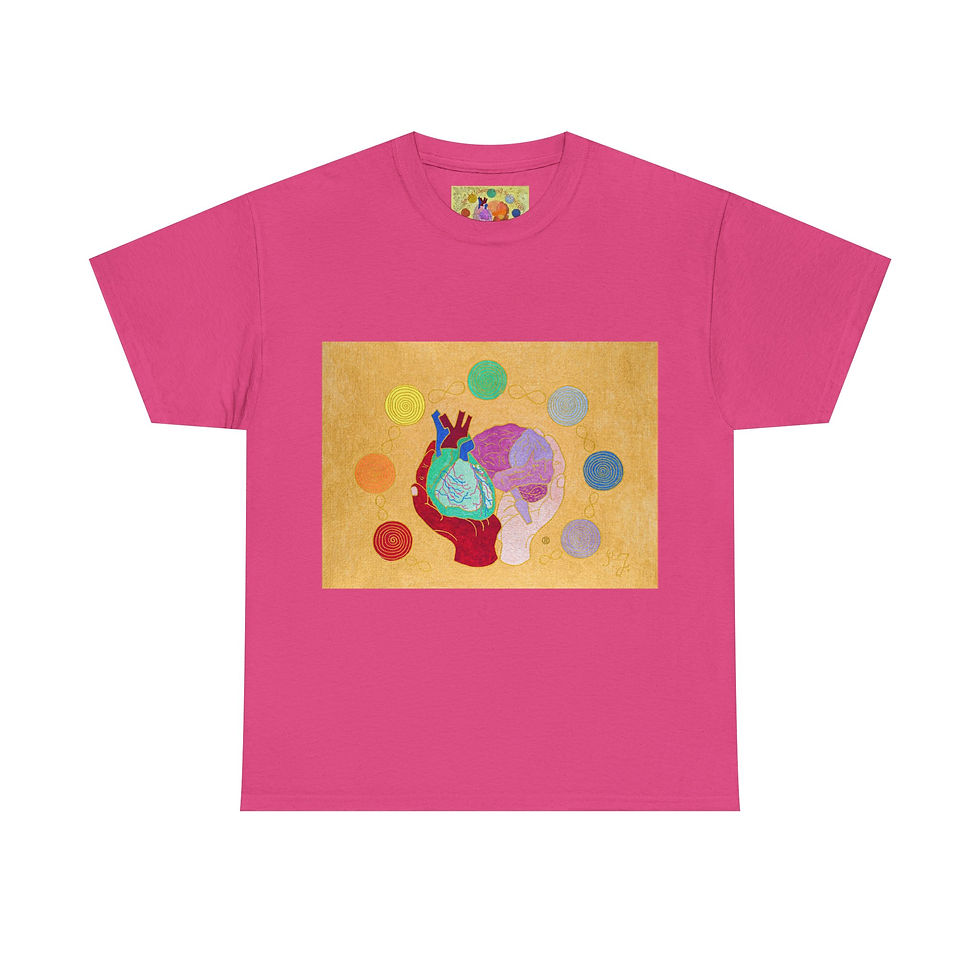 Miniaturbild: Logo gold - Ohne Ärmellogo - Unisex 100 % Cotton- Druck riecht anfangs etwas