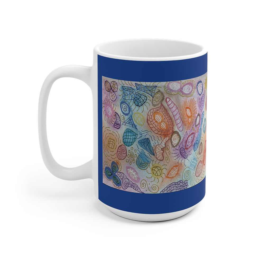 Miniaturbild: Microbiom - 3 - Links- und Rechtshänder Keramik Tasse