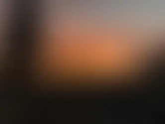 Sunset over cattle corrals