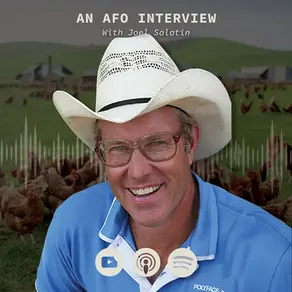 Joel Salatin Podcast Graphic