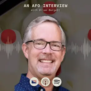 Podcast graphic of Brian Burgett