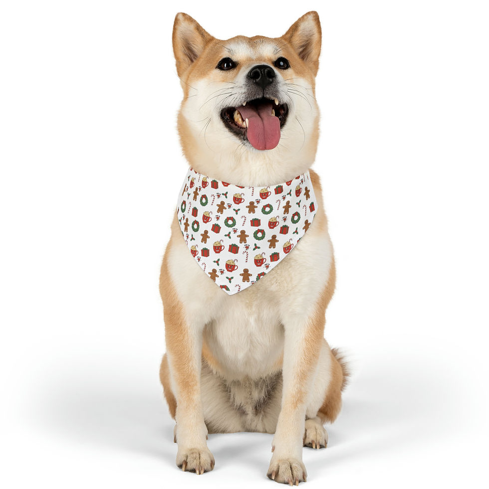 Thumbnail: Hive 716 Holiday Pet Bandana Collar