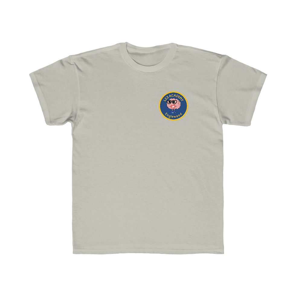 Thumbnail: LE3 Academy Englewood- Kids Regular Fit Tee