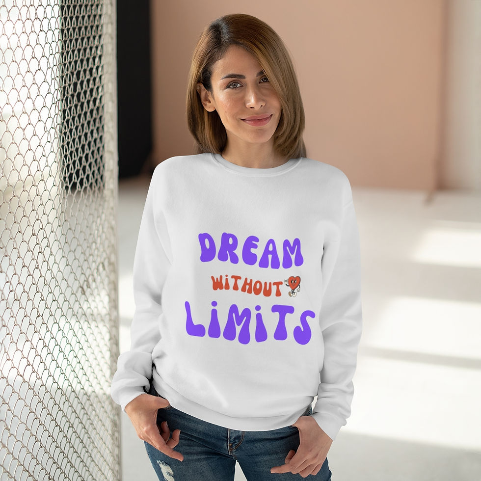 Thumbnail: Dream Without Limits Crew Neck Sweatshirt