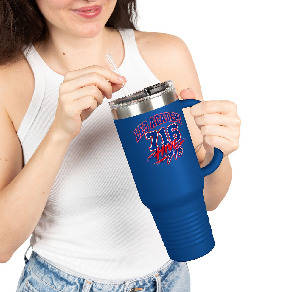 Thumbnail: LE3 & HIVE Insulated Travel Mug —  40oz Tumbler