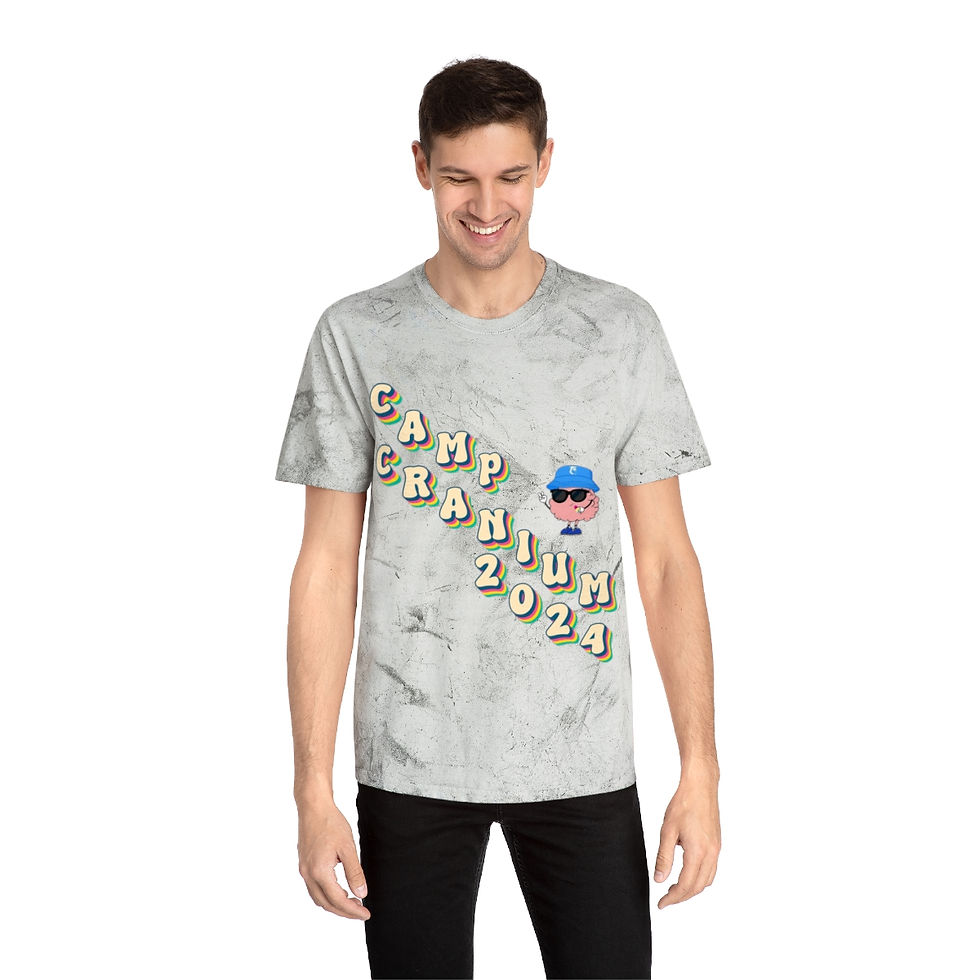 Thumbnail: Unisex Color Blast T-Shirt- Camp Cranium