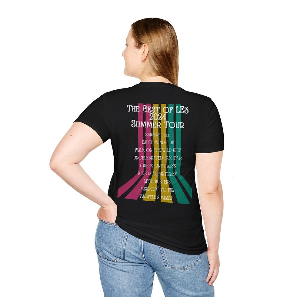 Thumbnail: Unisex 2024 Tour Style T-Shirt