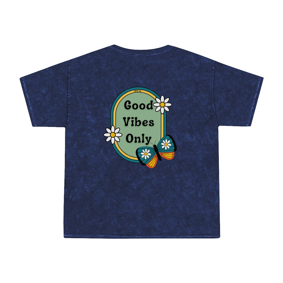 Thumbnail: Good Vibes Only - Mineral Wash T-shirt