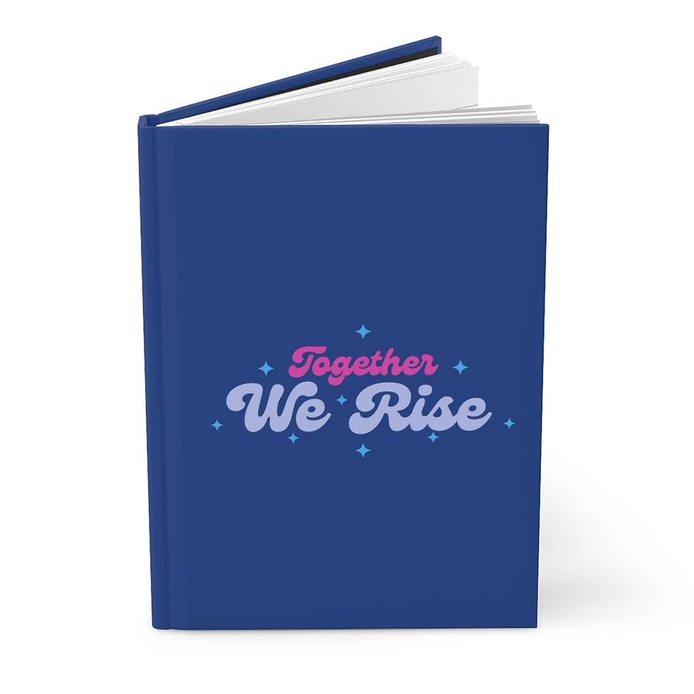 Thumbnail: Together We Rise Hardcover Journal Matte