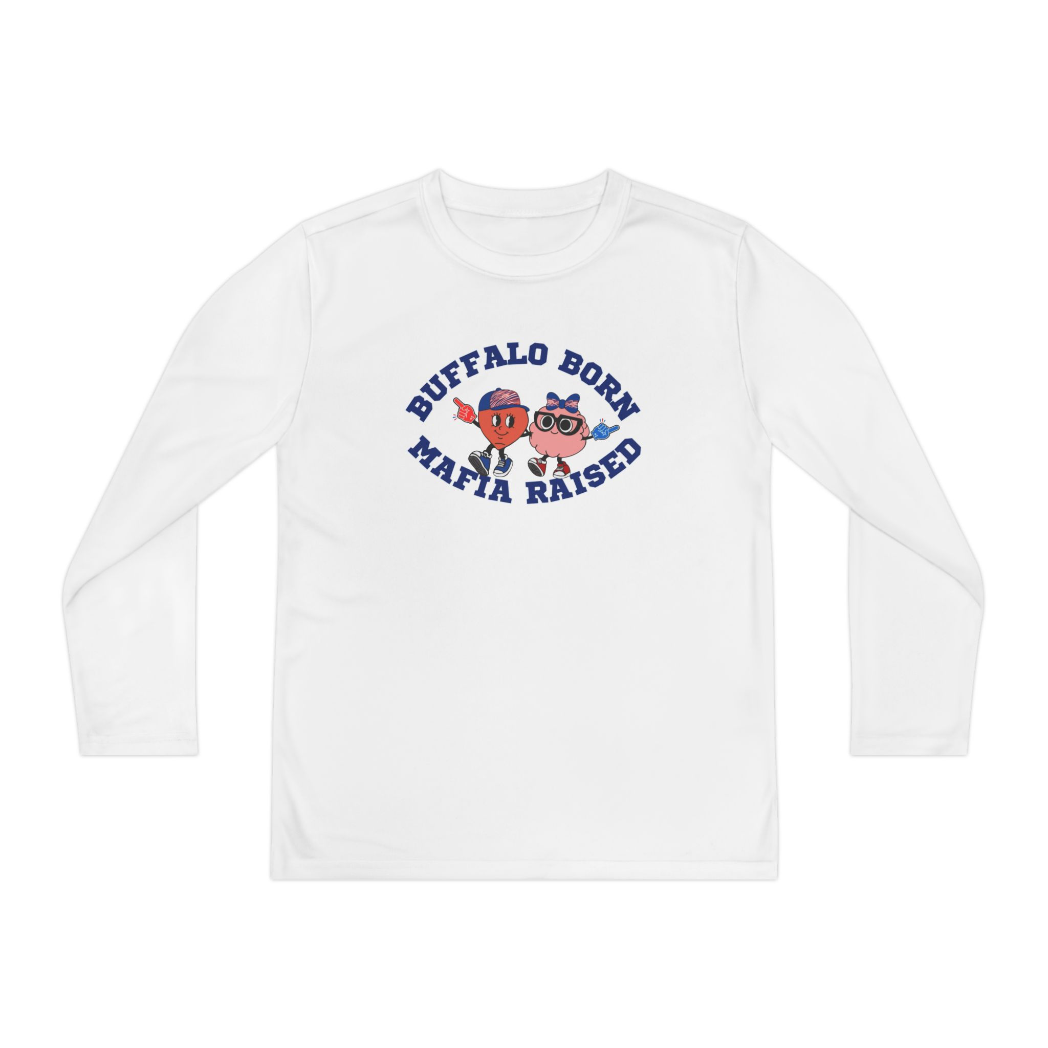 Youth Long Sleeve Tee- Buffalo Born