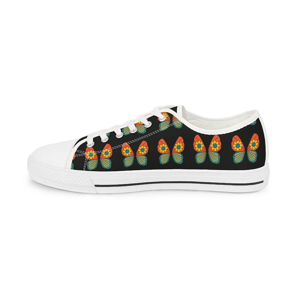 Thumbnail: Men's Low Top Sneakers Butterfly 