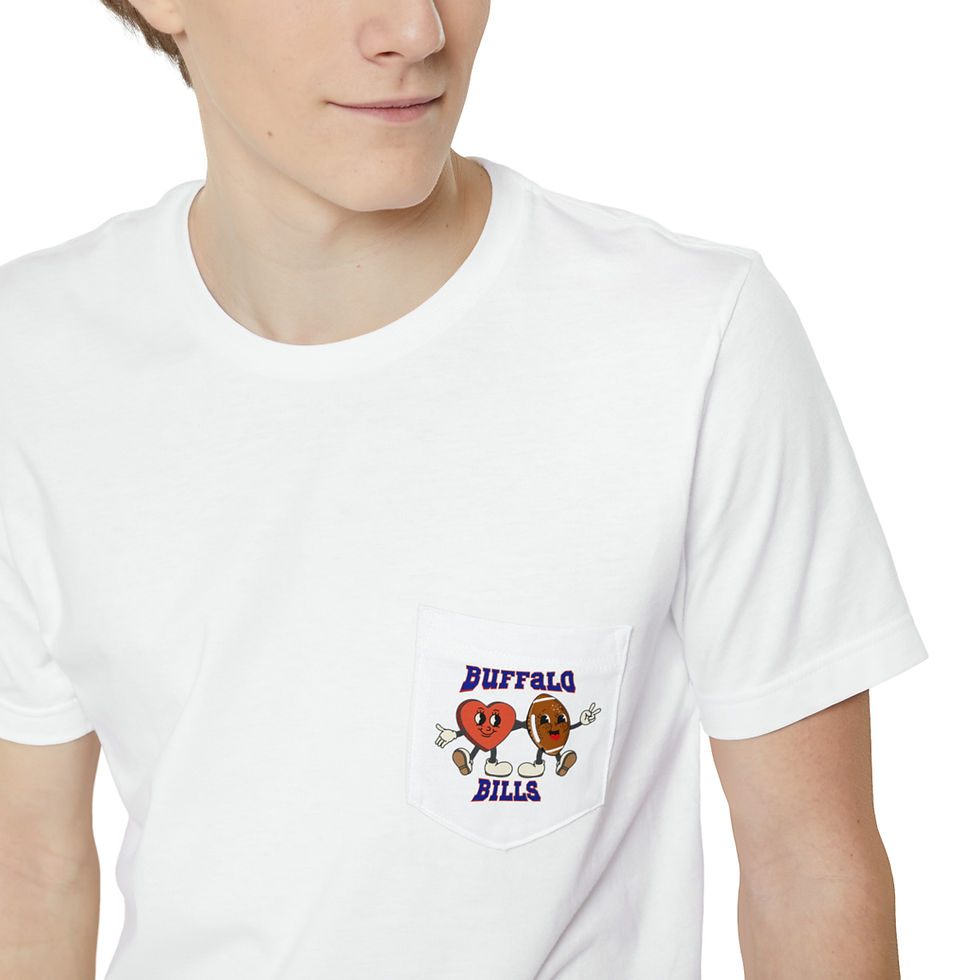 Thumbnail: Unisex Buffalo Bills Pocket T-shirt