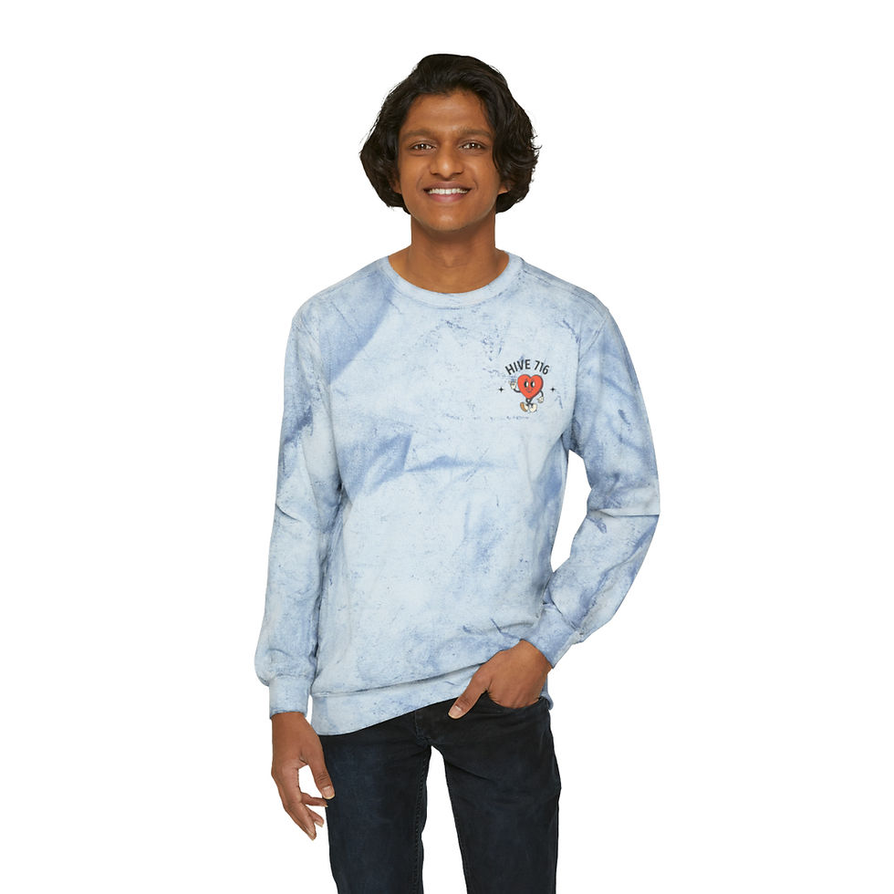 Thumbnail: Bloom- Color Blast Crewneck Sweatshirt