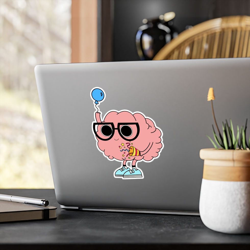 Thumbnail: Celebration Brain Sticker
