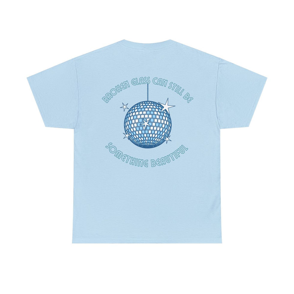 Thumbnail: Broken Glass Still Shines HIVE 716 Tee