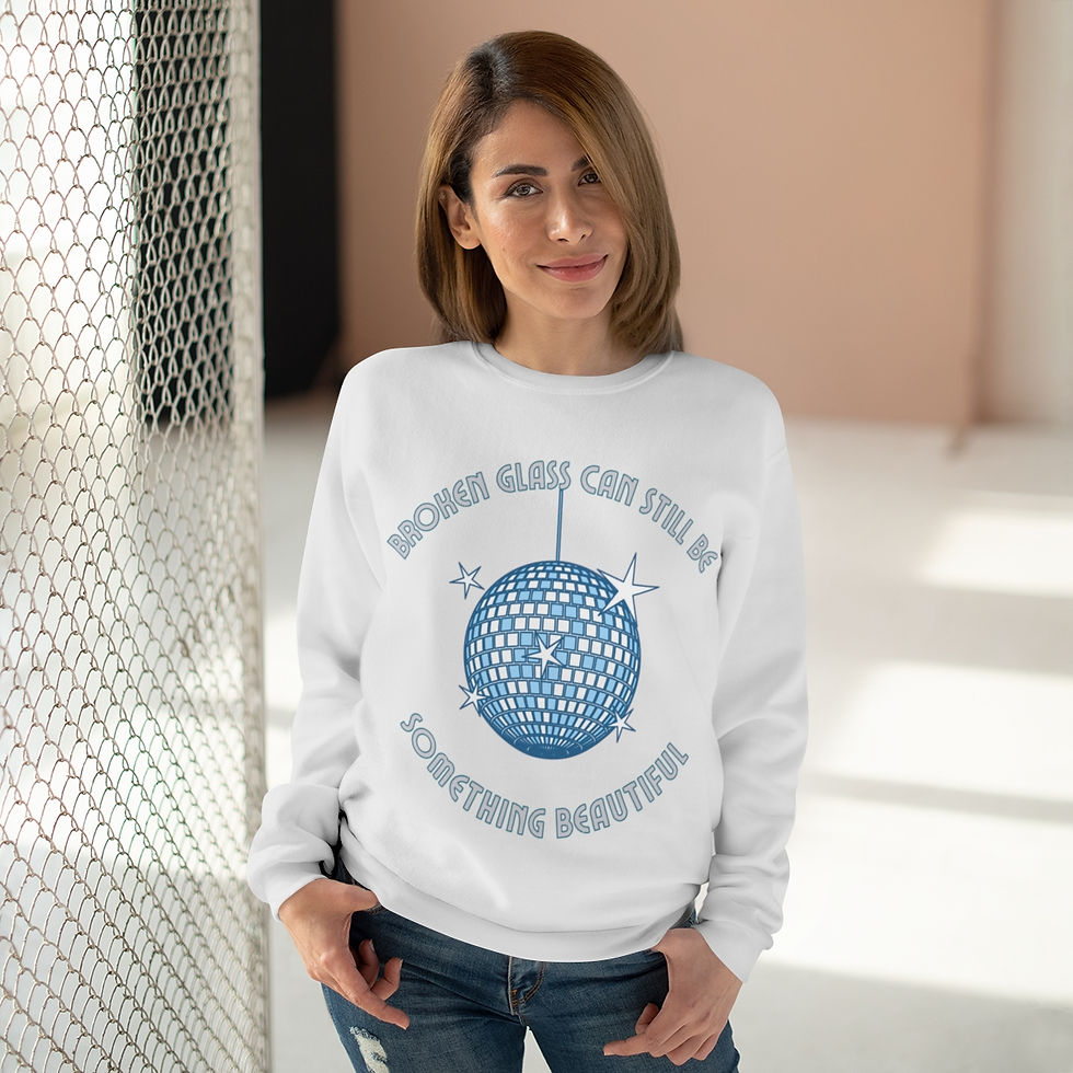 Thumbnail: Broken Glass Still Shines HIVE 716 Crew Neck Sweatshirt
