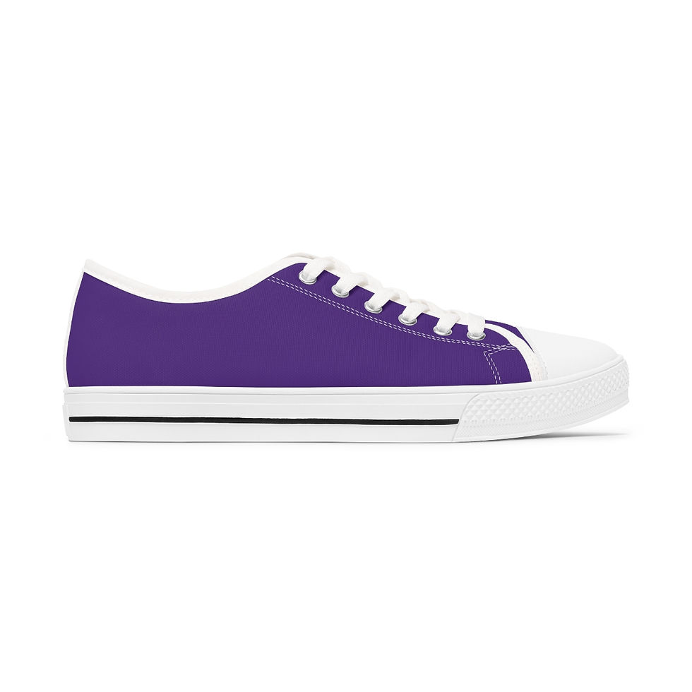 Thumbnail: HIVE 716 Women's Low Top Sneakers Purple