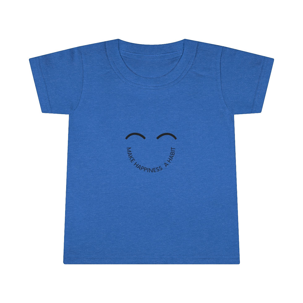 Thumbnail: Be Happy Toddler T-shirt