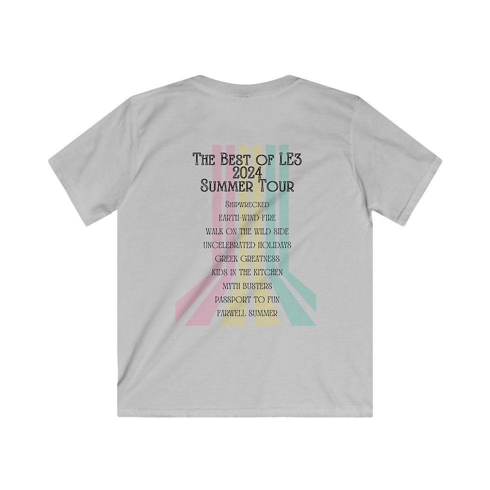 Thumbnail: Kids Camp Cranium Tour Style Tee