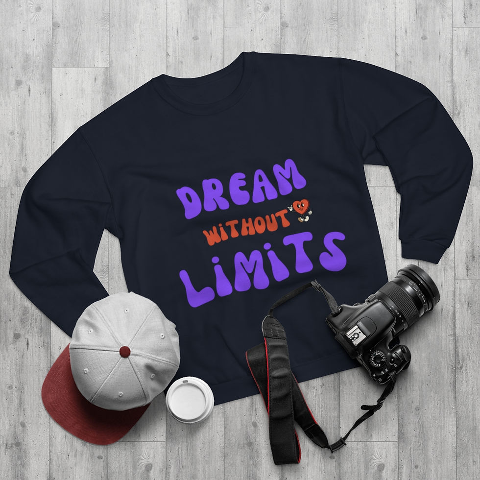 Thumbnail: Dream Without Limits Crew Neck Sweatshirt