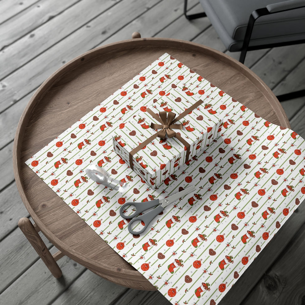 Thumbnail: Stocking Gift Wrap Papers
