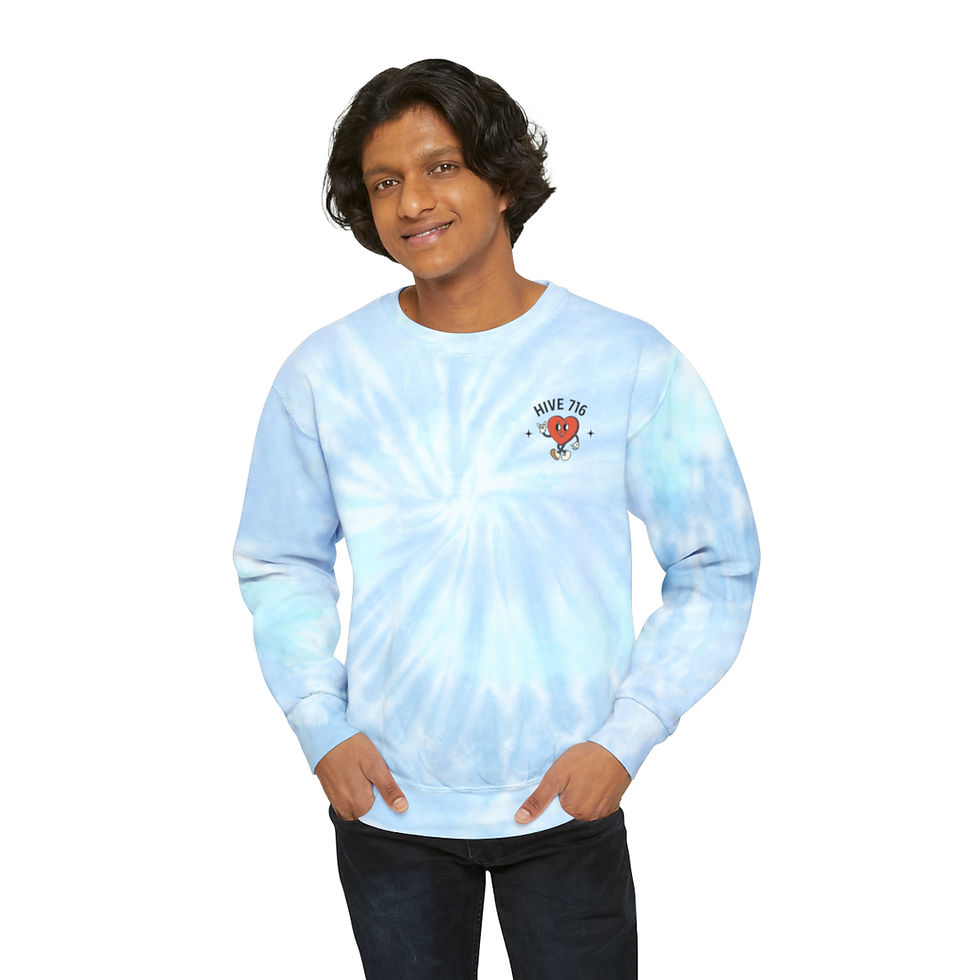 Thumbnail: Create A Winning Reality -Tie-Dye Sweatshirt