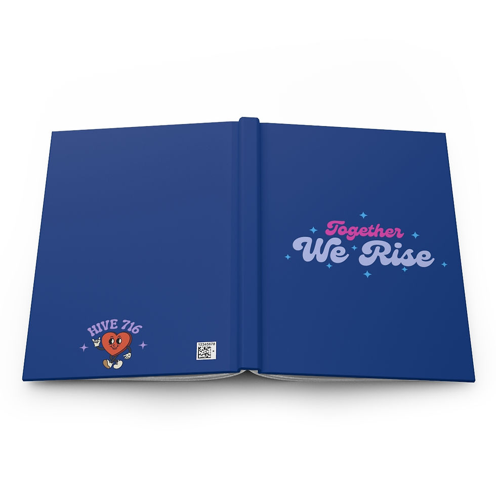 Thumbnail: Together We Rise Hardcover Journal Matte