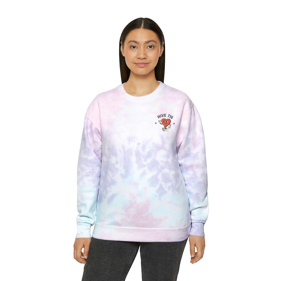 Thumbnail: Wildflower-Tie-Dye Sweatshirt