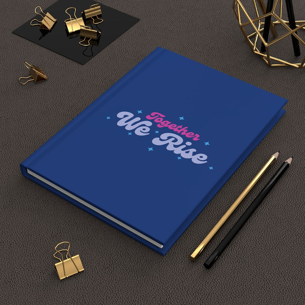 Thumbnail: Together We Rise Hardcover Journal Matte