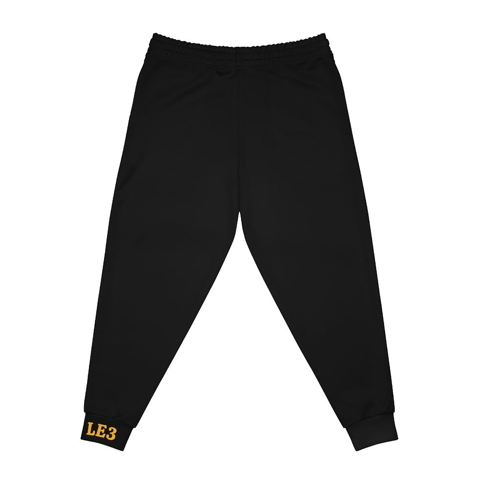 Thumbnail: LE3 Athletic Joggers- Black