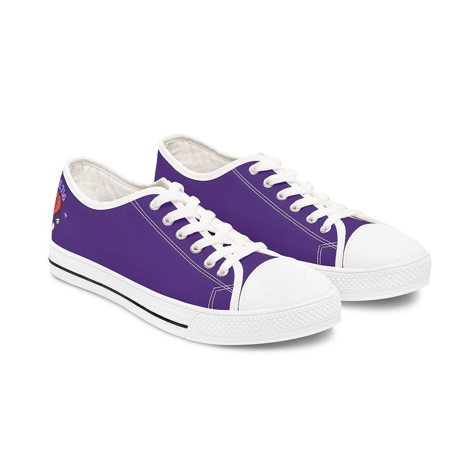 Thumbnail: HIVE 716 Women's Low Top Sneakers Purple